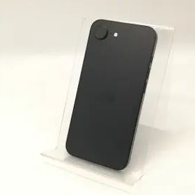 【中古】Apple 国内版 【SIMフリー】 iPhone 16e 128GB ブラック MD1Q4J/A【秋葉4号】保証期間１ヶ月【ランクA】