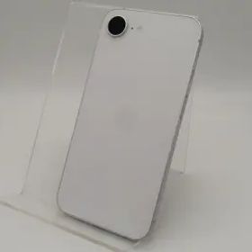 【中古】Apple docomo 【SIMフリー】iPhone 16e 128GB ホワイト MD1R4J/A【なんば】保証期間１ヶ月【ランクA】