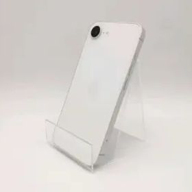 【中古】Apple 国内版 【SIMフリー】 iPhone 16e 128GB ホワイト MD1R4J/A【ECセンター】保証期間１ヶ月【ランクA】