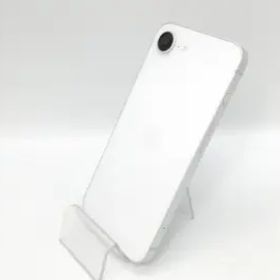 【中古】Apple 楽天モバイル 【SIMフリー】 iPhone 16e 128GB ホワイト MD1R4J/A【京都】保証期間１ヶ月【ランクA】