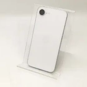 【中古】Apple 国内版 【SIMフリー】 iPhone 16e 128GB ホワイト MD1R4J/A【秋葉4号】保証期間１ヶ月【ランクB】