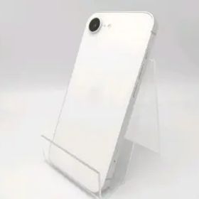 【中古】Apple 国内版 【SIMフリー】 iPhone 16e 128GB ホワイト MD1R4J/A【ECセンター】保証期間１ヶ月【ランクA】