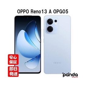 【あすつく、土日、祝日発送、店舗受取可】新品未開封品【Nランク】UQmobile版SIMフリー OPPO Reno13 A OPG05 アイスブルー 4941787147013