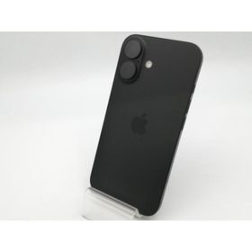 【中古】Apple 国内版 【SIMフリー】 iPhone 16 256GB ブラック MYDW3J/A【大阪堂島】保証期間１ヶ月【ランクB】
