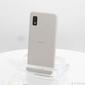 〔中古〕ワイモバイル AQUOS wish2 64GB アイボリー A204SH Y!mobile SIMフリー〔198-ud〕