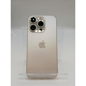 【中古】Apple SoftBank 【SIMフリー】 iPhone 15 Pro 128GB ホワイトチタニウム MTU83J/A【M+南浦和駅前】保証期間１ヶ月【ランクC】