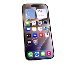 中古 Apple iPhone17 256GB ホワイト MG684J/A SIMフリー ※要eSIM ※赤ロム保証あります