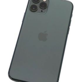 【Apple】アップル『iPhone11Pro / 5.8inch / 64GB / SIMロック解除済み docomo / ミッドナイトグリーン』MWC62J/A スマートフォン 1週間保証【中古】