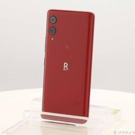 〔中古〕楽天モバイル Rakuten Hand 5G 128GB クリムゾンレッド P780 楽天 SIMフリー〔269-ud〕