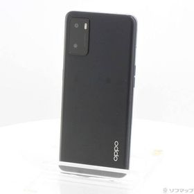 〔中古〕OPPO(オッポ) OPPO A55s 5G 64GB ブラック CPH2309 SIMフリー〔198-ud〕