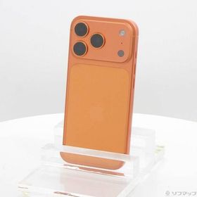 〔中古〕Apple(アップル) iPhone17 Pro 512GB コズミックオレンジ MG8A4J／A SIMフリー〔269-ud〕