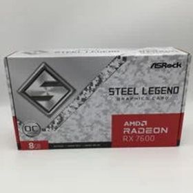 中古 ASRock RX7600 SL 8GO RX7600 Steel Legend 8G OC (RX7600 8G) 162751 状態： B:良品