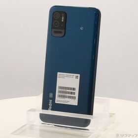 〔中古〕XIAOMI Redmi Note 10T 64GB ナイトタイムブルー 22021119KR SIMフリー〔368-ud〕