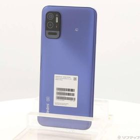 〔中古〕Xiaomi(シャオミ) Redmi Note 10T 64GB ナイトタイムブルー XMSAC1 Softbank SIMフリー〔198-ud〕
