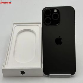 iPhone16 Pro Max 256GB ブラックチタニウム MYWG3J/A docomo版S