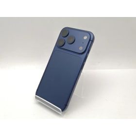 【中古】Apple 国内版 【SIMフリー】 iPhone 17 Pro 256GB ディープブルー MG874J/A【ECセンター】保証期間1ヶ月【ランクC】
