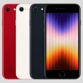 バッテリー最大容量高め【Bランク美品】- iPhone SE 第3世代 256GB SIMフリー ミッドナイト スターライト レッド【整備済み品】【 バッテリー90%~99%】【中古スマホ】 2022 本体 電池長持ち