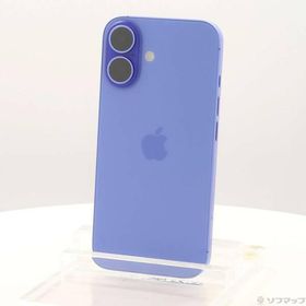 〔中古〕Apple(アップル) iPhone16 512GB ウルトラマリン MYE53J／A SIMフリー〔251-ud〕