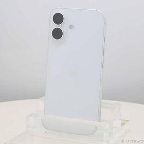 〔中古〕Apple(アップル) iPhone16 512GB ホワイト MYE33J／A SIMフリー〔295-ud〕