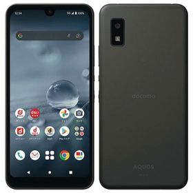(中古並品)〈SIMフリー〉SHARP AQUOS wish2 64GB ブラック SH-51C【安心保証90日/赤ロム永久保証】AQUOSwish2 本体 Android アンドロイド スマホ