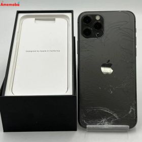 【中古】iPhone11 Pro 64GB スペースグレイ MWC22J/A docomo版SIMフリー ジ
