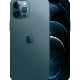 【中古】【安心保証】 iPhone12 Pro Max[128GB] SoftBank パシフィックブルー
