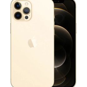 【中古】【安心保証】 iPhone12 Pro Max[128GB] SIMフリー ゴールド