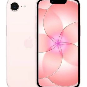 【中古】【安心保証】 iPhone17e[512GB] au/UQmobile ソフトピンク