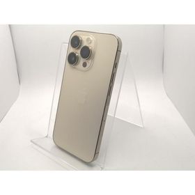 【中古】Apple SoftBank 【SIMフリー】 iPhone 14 Pro 128GB ゴールド MQ073J/A【川崎駅前】保証期間１ヶ月【ランクC】