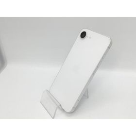 【中古】Apple 国内版 【SIMフリー】 iPhone 16e 128GB ホワイト MD1R4J/A【京都】保証期間１ヶ月【ランクB】