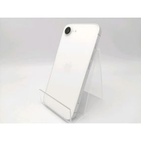 【中古】Apple 国内版 【SIMフリー】 iPhone 16e 128GB ホワイト MD1R4J/A【ECセンター】保証期間１ヶ月【ランクA】