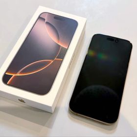 iPhone 16 Pro 【1TB】デザートチタニウム美品