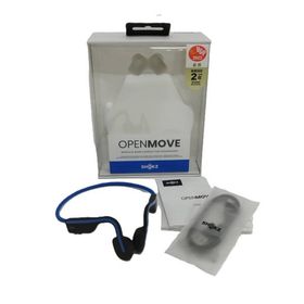 【美品】SHOKZ OpenMove S661 骨伝導イヤホン/ワイヤレス/ブルー/オープンイヤー/Bluetooth