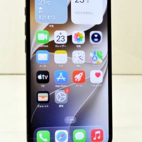 白ロム au SIMフリー Apple iPhone16e 128GB iOS27.0.1 Black MD1Q4J/A 初期化済 【m035857】【中古】【K20261023】
