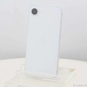 【中古】Apple(アップル) iPhone16e 128GB ホワイト MD1R4J／A SIMフリー 【276-ud】