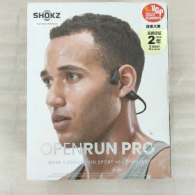 Shokz OpenRun Pro 骨伝導イヤホン ブラック