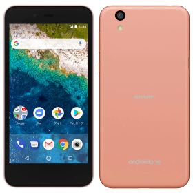 【新品・未使用】SIMフリー 元ワイモバイル SHARP Android One S3 ピンク 標準セット 利用制限△(赤ロム永久保証) 送料無料