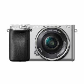 【中古】【1年保証】【美品】SONY α6400 E PZ 16-50mm F3.5-5.6 OSS シルバー [ILCE-6400L]