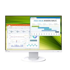 &lt;FlexScan&gt;22.5インチカラー液晶モニター(1920x1200/DisplayPort(HDCP 1.3)、HDMI(HDCP1.4)、D Sub 15 ピン(ミニ)/ホワイト)[] EV2360-WT