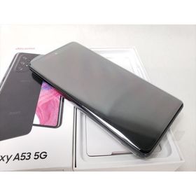Galaxy A53 5G ブラック 新品 42,470円 中古 41,113円 | ネット最安値 