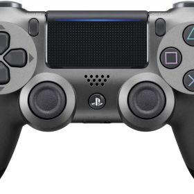 純正ps4ワイヤレスコントローラー (DUALSHOCK 4) スチール・ブラック CUH-ZCT2J21