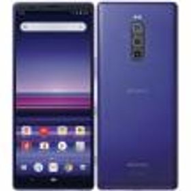 Xperia 1 SO-03L パープル SIMロック解除済 訳あり - スマートフォン本体