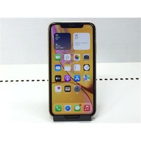 iPhone XR Yellow 64 GB au sim フリー　美品 スマートフォン本体 スマートフォン/携帯電話 家電・スマホ・カメラ 【半額】
