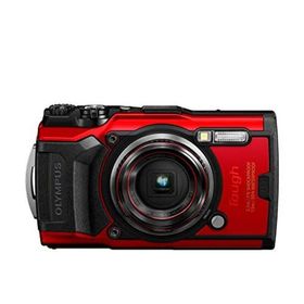 OLYMPUS デジタルカメラ Tough TG-6 レッド 1200万画素CMOS F2.0 15m 防水 100kgf耐荷重 GPS 内