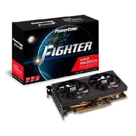 PowerColor Fighter AMD Radeon RX 6650 XT グラフィックカード 8GB GDDR6メモリ付き
