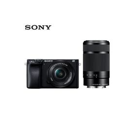 ソニー デジタル一眼カメラ α6400 ダブルズームレンズキット ILCE-6400Y-B ブラック SONY