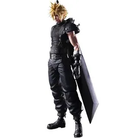 【新品】1週間以内発送 ファイナルファンタジーVII リメイク PLAY ARTS改 クラウド・ストライフ Version 2 PVC製 塗装済み可動フィギュア