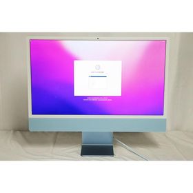 51◯iMac 24インチ MJV93J/A ブルー WT0515-1-