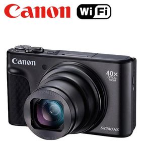キヤノン Canon PowerShot SX740 HS パワーショット ブラック コンパクトデジタルカメラ コンデジ カメラ 中古