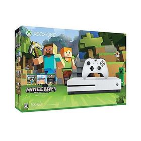 Xbox One S 500GB Ultra HD ブルーレイ対応プレイヤー Minecraft 同梱版 (ZQ9-00068)